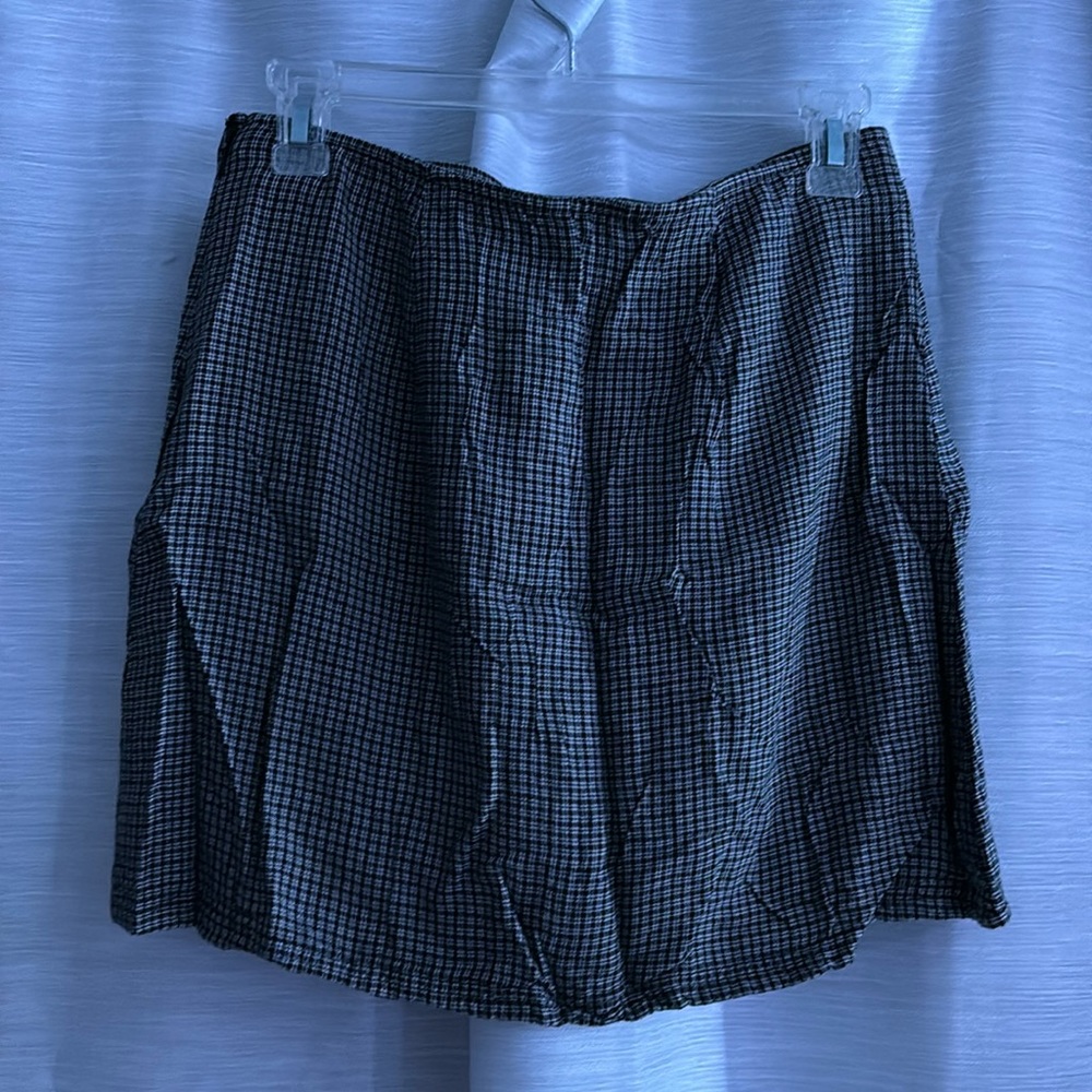 Checkered skirt